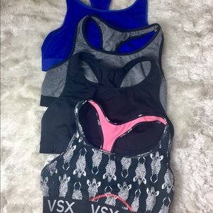Sports bra bundle, size L.